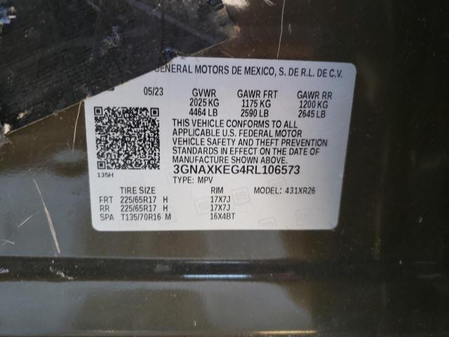 Photo 11 VIN: 3GNAXKEG4RL106573 - CHEVROLET EQUINOX 