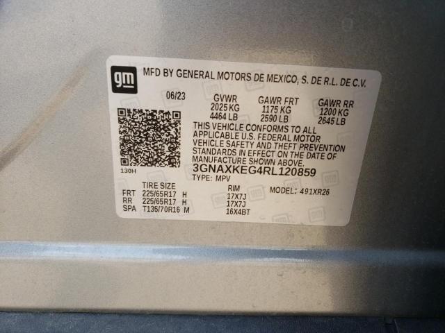 Photo 12 VIN: 3GNAXKEG4RL120859 - CHEVROLET EQUINOX 