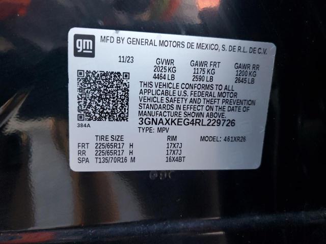 Photo 12 VIN: 3GNAXKEG4RL229726 - CHEVROLET EQUINOX LT 