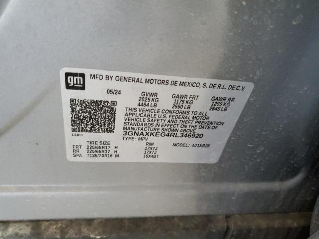 Photo 11 VIN: 3GNAXKEG4RL346920 - CHEVROLET EQUINOX LT 