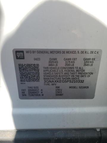 Photo 12 VIN: 3GNAXKEG5PS210332 - CHEVROLET EQUINOX LT 