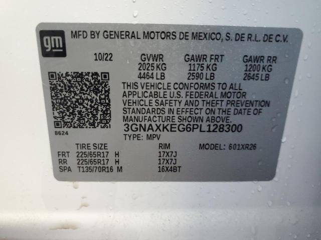 Photo 11 VIN: 3GNAXKEG6PL128300 - CHEVROLET EQUINOX 