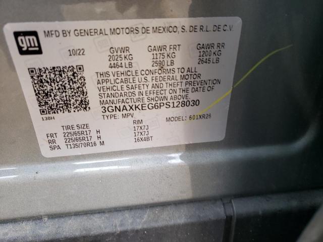 Photo 11 VIN: 3GNAXKEG6PS128030 - CHEVROLET EQUINOX 