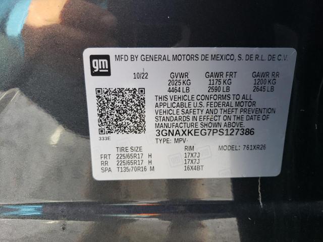 Photo 13 VIN: 3GNAXKEG7PS127386 - CHEVROLET EQUINOX LT 