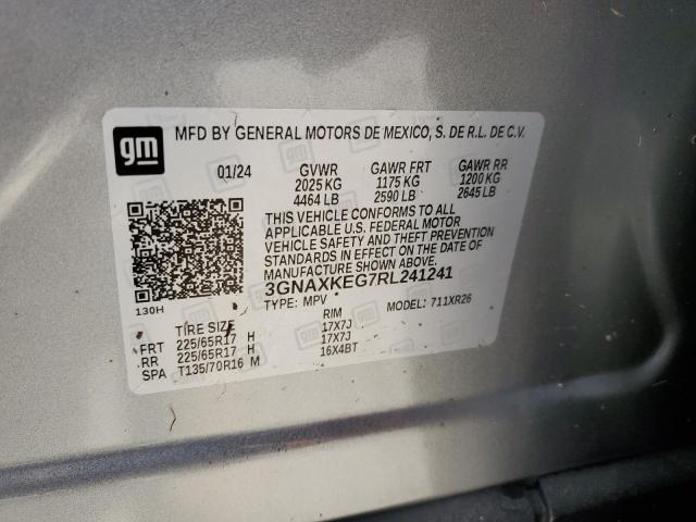 Photo 13 VIN: 3GNAXKEG7RL241241 - CHEVROLET EQUINOX LT 