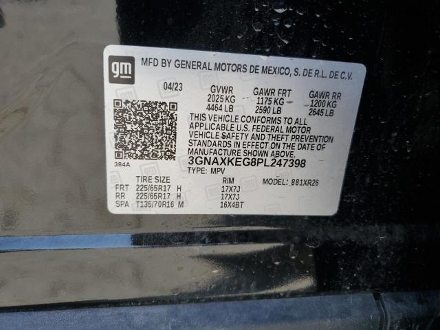 Photo 12 VIN: 3GNAXKEG8PL247398 - CHEVROLET EQUINOX LT 