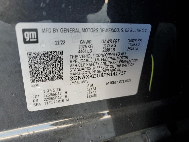 Photo 12 VIN: 3GNAXKEG8PS141717 - CHEVROLET EQUINOX LT 