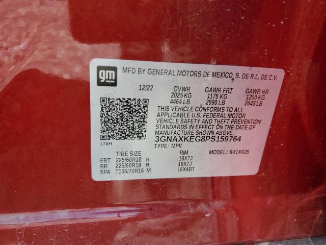 Photo 13 VIN: 3GNAXKEG8PS159764 - CHEVROLET EQUINOX LT 