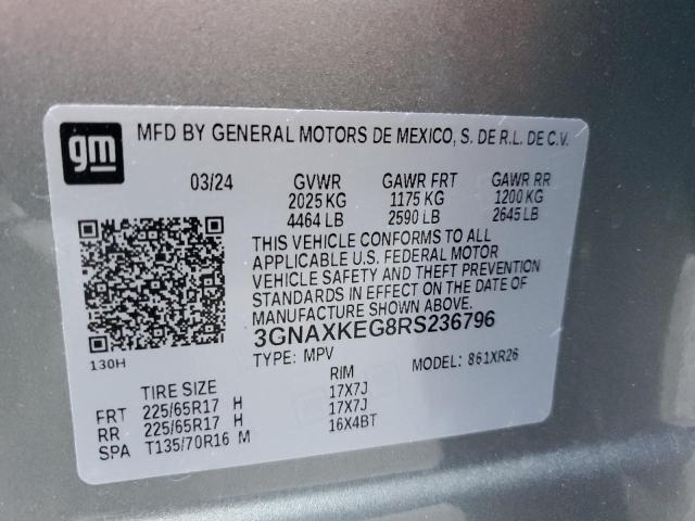 Photo 13 VIN: 3GNAXKEG8RS236796 - CHEVROLET EQUINOX LT 