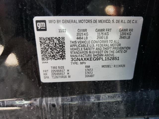 Photo 11 VIN: 3GNAXKEG9PL152851 - CHEVROLET EQUINOX LT 