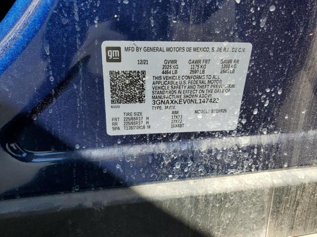 Photo 12 VIN: 3GNAXKEV0NL147422 - CHEVROLET EQUINOX LT 