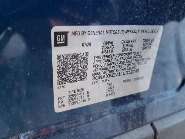 Photo 12 VIN: 3GNAXKEV1LL312049 - CHEVROLET EQUINOX 