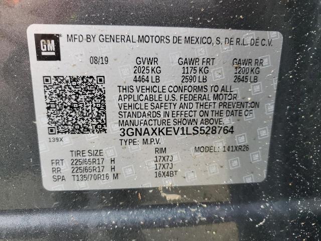 Photo 13 VIN: 3GNAXKEV1LS528764 - CHEVROLET EQUINOX LT 