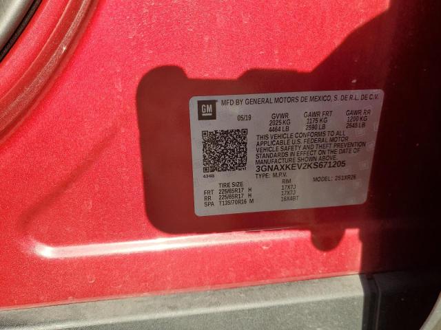 Photo 11 VIN: 3GNAXKEV2KS671205 - CHEVROLET EQUINOX 