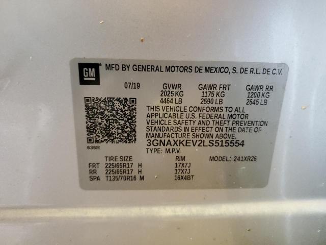 Photo 13 VIN: 3GNAXKEV2LS515554 - CHEVROLET EQUINOX LT 