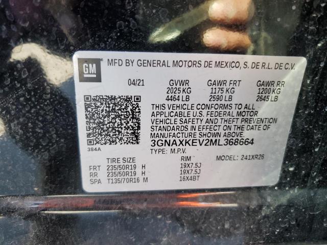 Photo 13 VIN: 3GNAXKEV2ML368664 - CHEVROLET EQUINOX LT 