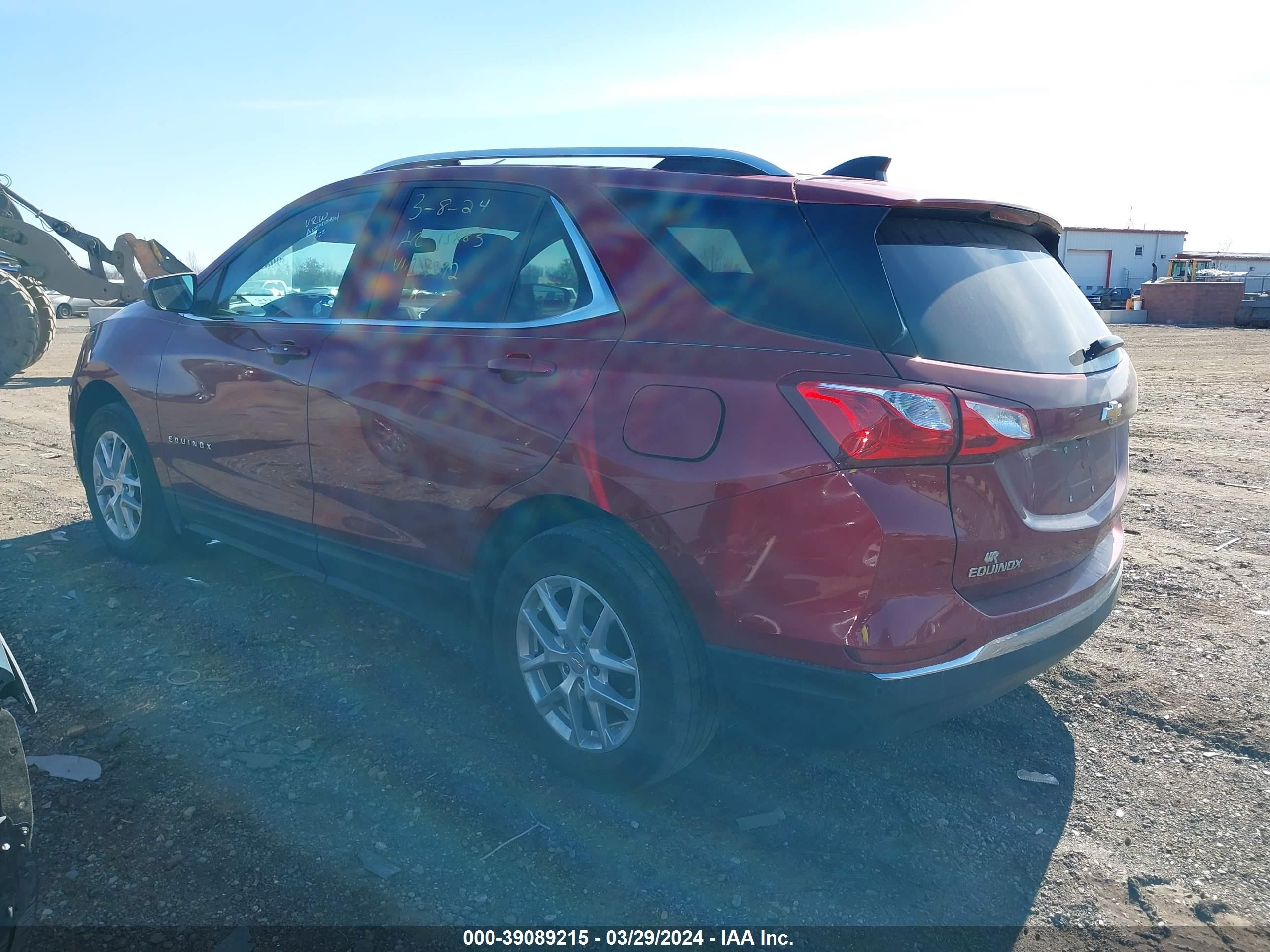 Photo 2 VIN: 3GNAXKEV3LS513392 - CHEVROLET EQUINOX 