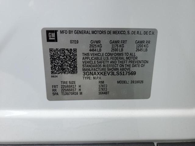 Photo 13 VIN: 3GNAXKEV3LS517569 - CHEVROLET EQUINOX LT 