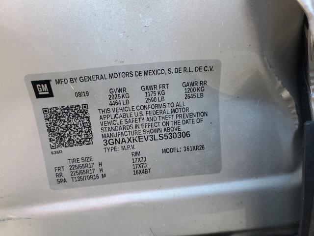 Photo 11 VIN: 3GNAXKEV3LS530306 - CHEVROLET EQUINOX LT 