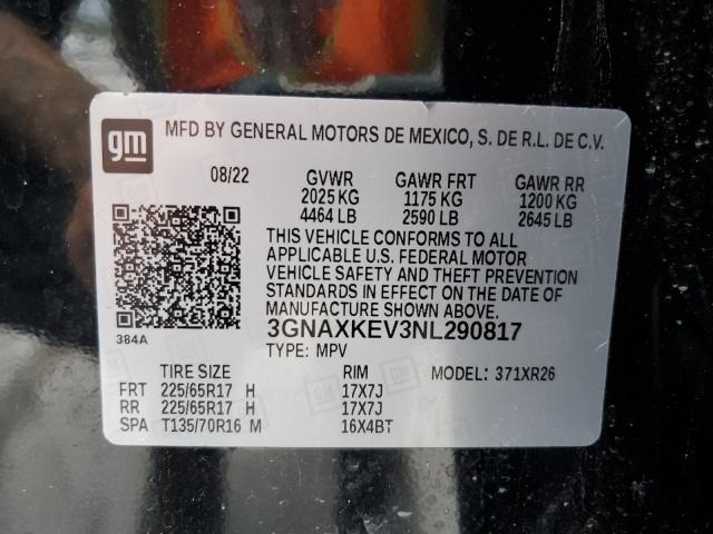 Photo 13 VIN: 3GNAXKEV3NL290817 - CHEVROLET EQUINOX 