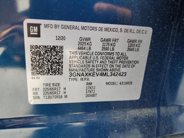 Photo 12 VIN: 3GNAXKEV4ML342423 - CHEVROLET EQUINOX 