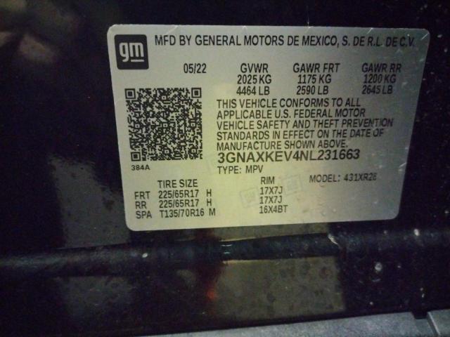 Photo 12 VIN: 3GNAXKEV4NL231663 - CHEVROLET EQUINOX LT 