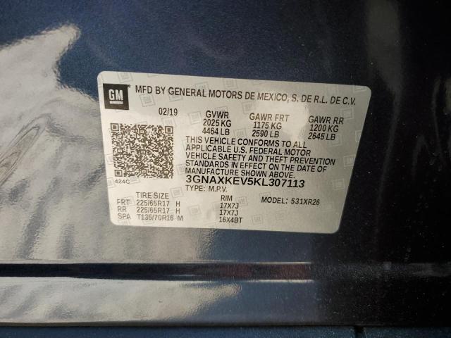 Photo 12 VIN: 3GNAXKEV5KL307113 - CHEVROLET EQUINOX LT 