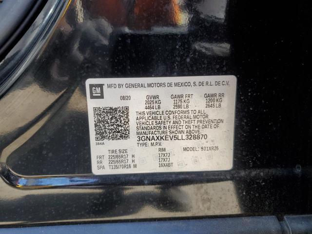 Photo 12 VIN: 3GNAXKEV5LL328870 - CHEVROLET EQUINOX 