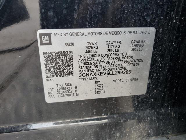 Photo 12 VIN: 3GNAXKEV6LL289285 - CHEVROLET EQUINOX 