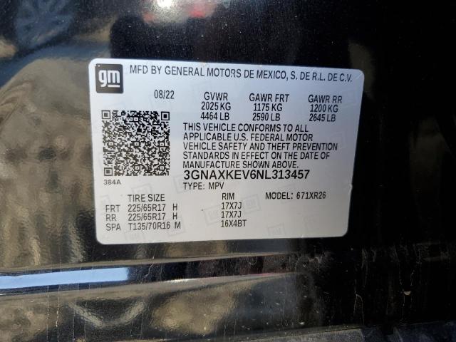 Photo 13 VIN: 3GNAXKEV6NL313457 - CHEVROLET EQUINOX LT 