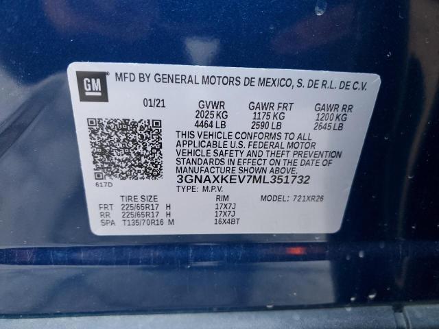 Photo 12 VIN: 3GNAXKEV7ML351732 - CHEVROLET EQUINOX 