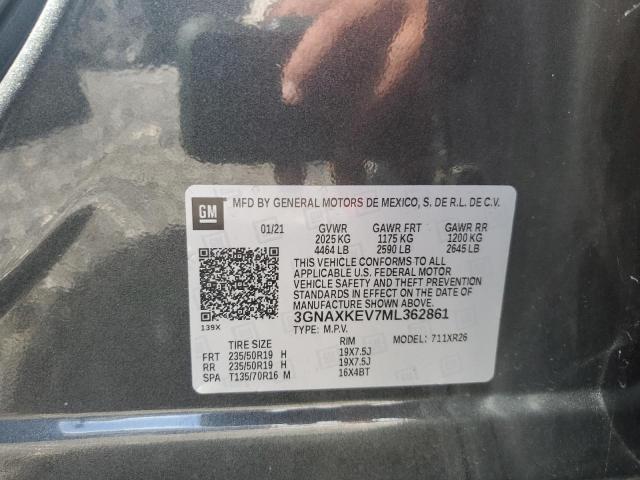 Photo 12 VIN: 3GNAXKEV7ML362861 - CHEVROLET EQUINOX LT 