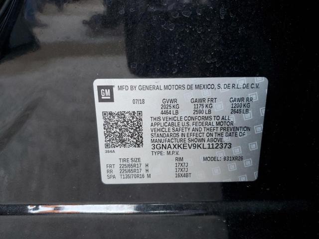 Photo 11 VIN: 3GNAXKEV9KL112373 - CHEVROLET EQUINOX 