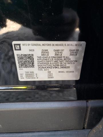 Photo 12 VIN: 3GNAXKEV9KL349820 - CHEVROLET EQUINOX LT 