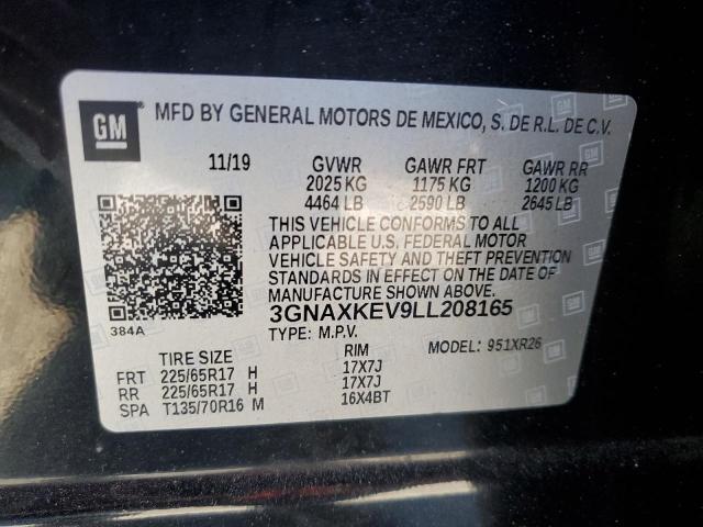 Photo 11 VIN: 3GNAXKEV9LL208165 - CHEVROLET EQUINOX 