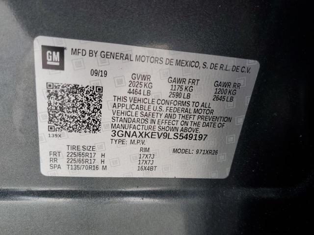 Photo 13 VIN: 3GNAXKEV9LS549197 - CHEVROLET EQUINOX LT 