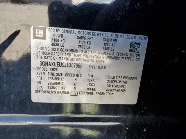 Photo 11 VIN: 3GNAXLEU9JL307966 - CHEVROLET EQUINOX LT 