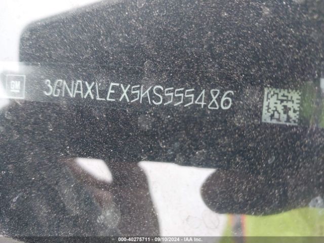 Photo 8 VIN: 3GNAXLEX5KS555486 - CHEVROLET EQUINOX 