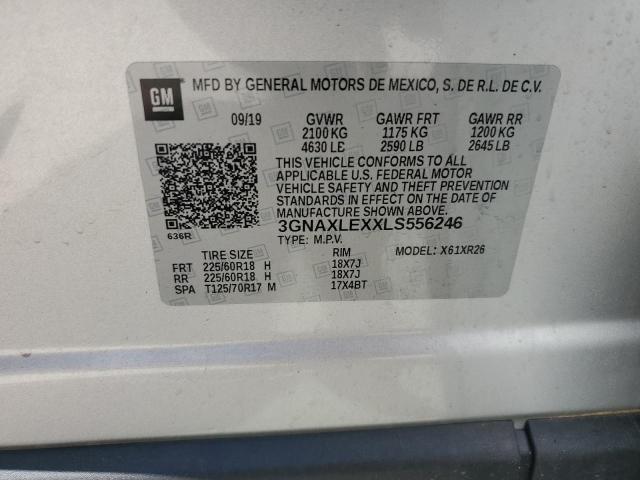 Photo 13 VIN: 3GNAXLEXXLS556246 - CHEVROLET EQUINOX LT 