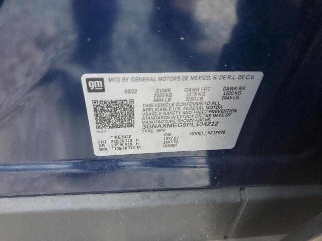 Photo 12 VIN: 3GNAXMEG5PL104212 - CHEVROLET EQUINOX RS 