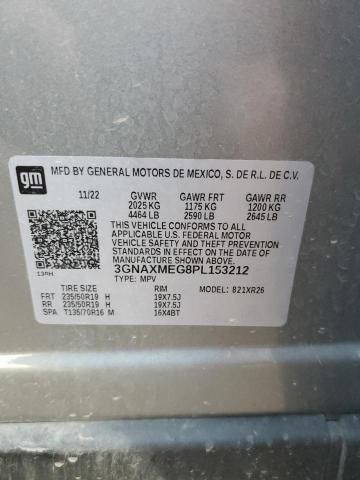 Photo 12 VIN: 3GNAXMEG8PL153212 - CHEVROLET EQUINOX 