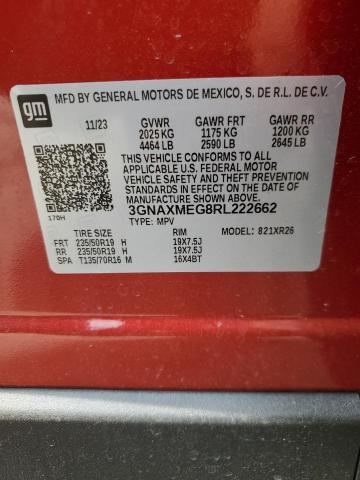 Photo 11 VIN: 3GNAXMEG8RL222662 - CHEVROLET EQUINOX 