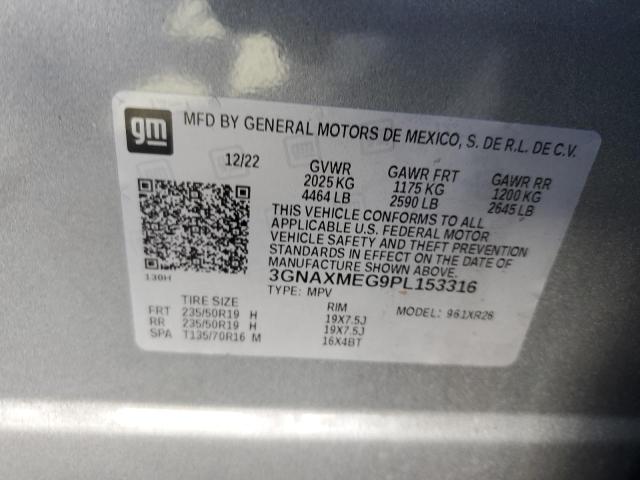 Photo 12 VIN: 3GNAXMEG9PL153316 - CHEVROLET EQUINOX 