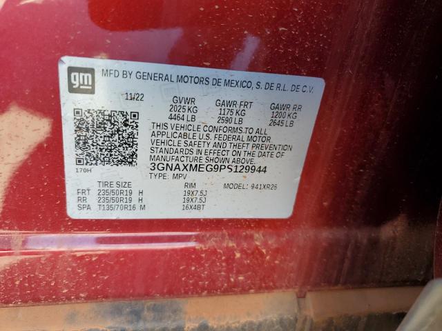 Photo 12 VIN: 3GNAXMEG9PS129944 - CHEVROLET EQUINOX 