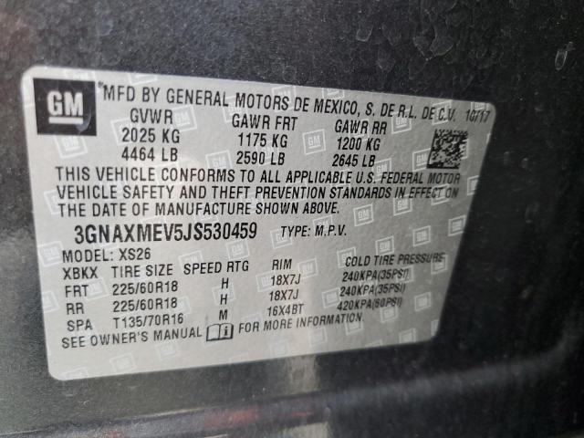 Photo 12 VIN: 3GNAXMEV5JS530459 - CHEVROLET EQUINOX PR 