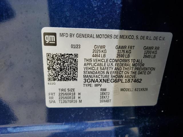 Photo 12 VIN: 3GNAXNEG6PL187462 - CHEVROLET EQUINOX 