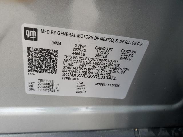 Photo 12 VIN: 3GNAXNEGXRL313471 - CHEVROLET EQUINOX 