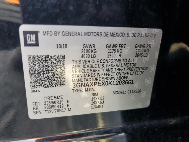 Photo 12 VIN: 3GNAXPEX0KL203661 - CHEVROLET EQUINOX PR 