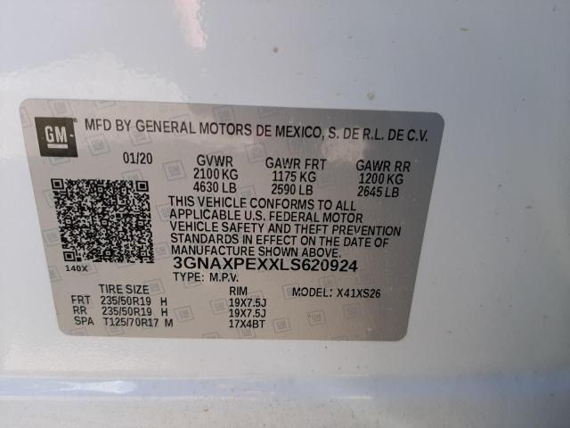 Photo 9 VIN: 3GNAXPEXXLS620924 - CHEVROLET EQUINOX PR 