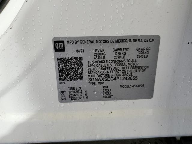 Photo 13 VIN: 3GNAXSEG4PL243655 - CHEVROLET EQUINOX LS 